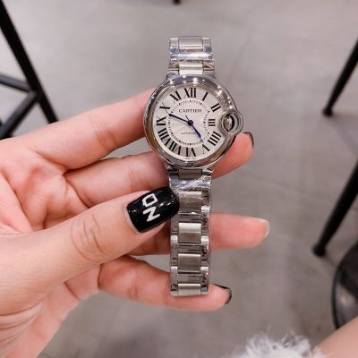 Cartier Imported Saphire Glass 316L Steel Japan NH05 Movement Watch